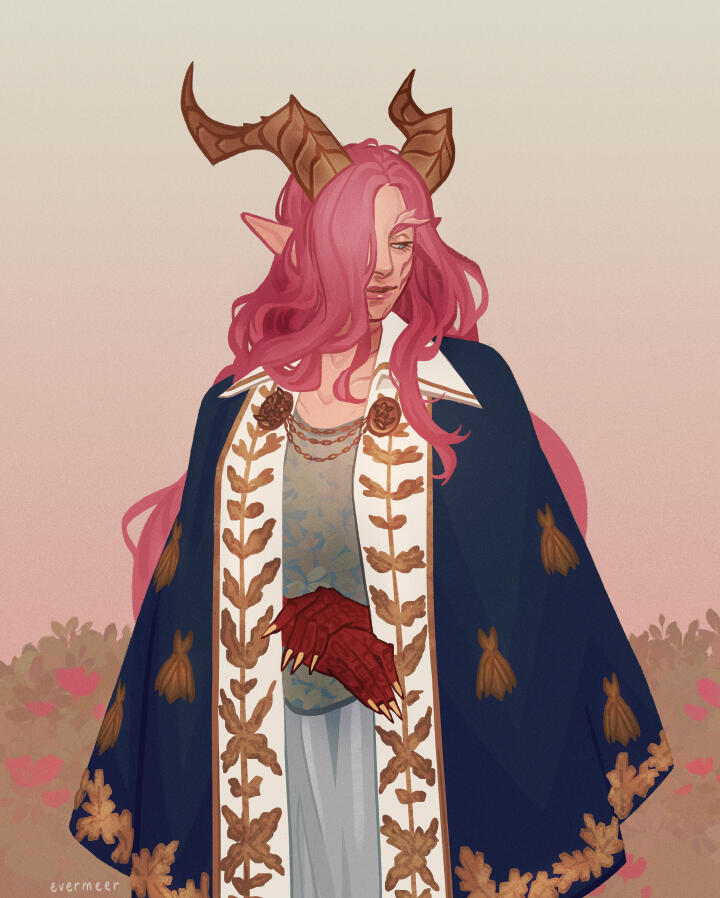 halfbody rendered commission