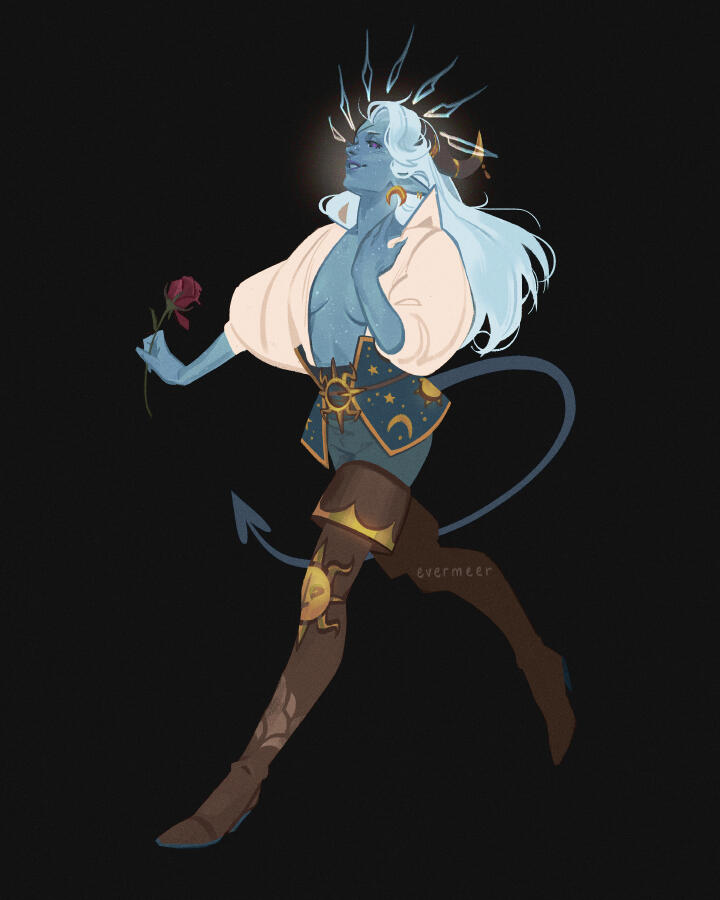 fullbody rendered commission